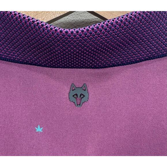 Greyson Clothiers Spirit Golf Polo Men's Size M Plum Active Performance Casual - Picture 5 of 6